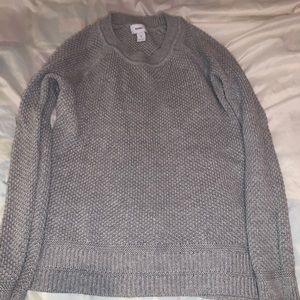 Gray bit sweater size xs